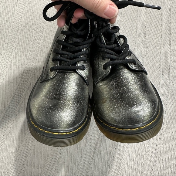 Doc Martens 1460 Ombre‎ Glitter youth size 3 boots, side zip, sparkly, AirWalk - Picture 6 of 11